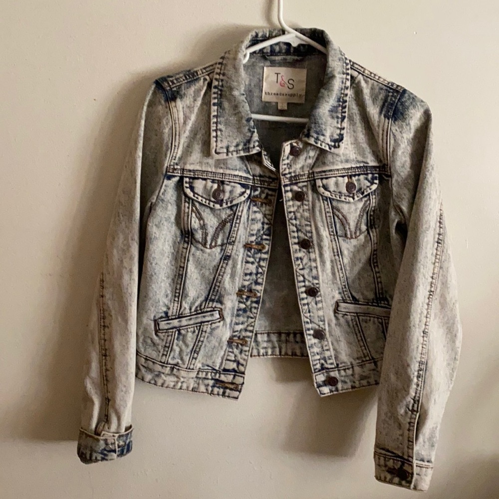 Retro Washed Jean Jacket